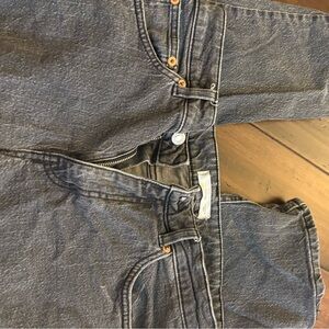 Mango Charcoal Denim Pants